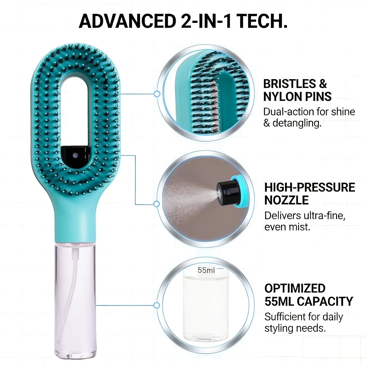 Magic Style Hydrating Hair Brush